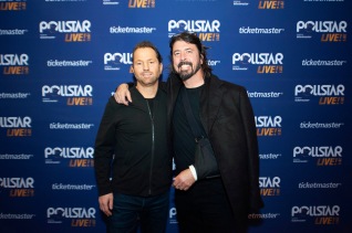Arthur Fogel and Dave Grohl